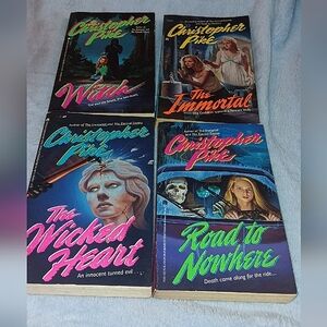 Vintage Christopher Pike: Witch, The Immortal, The Wicked Heart, Road To Nowhere